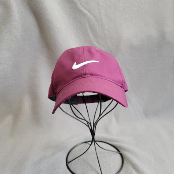 Nike Other - Nike Legacy91 Hat Cap Dri Fit Purple White Swoosh Adjustable Strap
